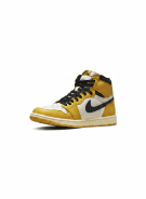 NIKE AIR JORDAN 1 RETRO HIGH OG TAXI SNEAKERS ΚΙΤΡΙΝΑ ΛΕΥΚΑ ΜΑΥΡΑ ΑΝΔΡΙΚΑ PRE OWNED EU 40.5