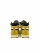 NIKE AIR JORDAN 1 RETRO HIGH OG TAXI SNEAKERS ΚΙΤΡΙΝΑ ΛΕΥΚΑ ΜΑΥΡΑ ΑΝΔΡΙΚΑ PRE OWNED EU 40.5