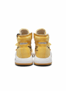 NIKE X OFF-WHITE REACT HYPERDUNK 2017 FLYKNIT THE TEN SNEAKERS ΜΠΕΖ UNISEX PRE OWNED EU 42.5