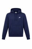 NIKE HOODIE MINIMAL NAVY UNISEX PRE OWNED XL