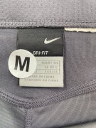 NIKE Κολάν Biker Dri-FIT Minimal Logo Γκρι Γυναικείο M