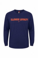 NIKE LONG SLEEVE GRAPHIC TEE MINIMAL NAVY ΑΝΤΡΙΚΟ PRE OWNED S
