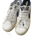 NIKE LOW TOP SNEAKERS CLASSIC OFF WHITE NAVY ΑΝΤΡΙΚΟ PRE OWNED EU 42