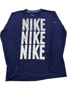 NIKE ΜΑΚΡΥΜΑΝΙΚΗ ΜΠΛΟΥΖΑ BIG LOGO ΜΠΛΕ UNISEX L