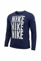 NIKE ΜΑΚΡΥΜΑΝΙΚΗ ΜΠΛΟΥΖΑ BIG LOGO ΜΠΛΕ UNISEX L