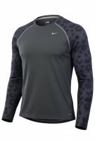 NIKE MAGLIA MANICA LUNGA ATHLETIC NERO UOMO PRE OWNED S