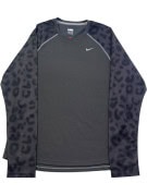 NIKE MAGLIA MANICA LUNGA ATHLETIC NERO UOMO PRE OWNED S