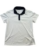 NIKE POLO SPORTSWEAR BIANCO NERO UOMO PRE OWNED L