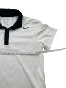 NIKE POLO SPORTSWEAR BIANCO NERO UOMO PRE OWNED L
