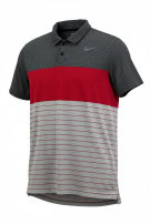 NIKE ΜΠΛΟΥΖΑ POLO SPORTSWEAR ΜΑΥΡΟ ΚΟΚΚΙΝΟ ΓΚΡΙ ΑΝΤΡΙΚΟ PRE OWNED M