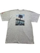 NIKE ΜΠΛΟΥΖΑ T-SHIRT VINTAGE EGMOND MARATHON 99 ΓΚΡΙ ΑΝΔΡΙΚΟ XL