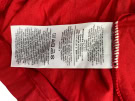 NIKE T-SHIRT VINTAGE STYLE LOGO RED MENS M