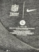 Nike NFL Green Bay Packers Longsleeve T-Shirt Big Logo Γκρι UNISEX L