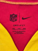 NIKE NFL KANSAS CITY CHIEFS T SHIRT SPORTSWEAR GIALLO ROSSO DONNA PRE OWNED XXL