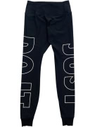 NIKE Παντελόνι Φόρμας DRI-FIT JUST DO IT Logo Μαύρο Γυναικείο S