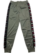 NIKE Tracksuit Pants Multi-Swoosh Side Taping Khaki/Black Men's Small