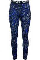 NIKE PRO COMPRESSION TIGHTS ATHLETIC GRAPHIC BLUE BLACK MEN PRE OWNED S