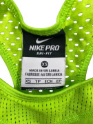 NIKE PRO TANK TOP DRI-FIT SWOOSH LIME GREEN WOMEN'S XS