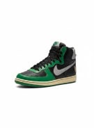 NIKE ΨΗΛΑ SNEAKERS RETRO ΜΑΥΡΟ ΠΡΑΣΙΝΟ ΓΚΡΙ UNISEX PRE OWNED EU 44