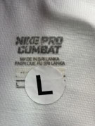 NIKE SHORTS LEGGINGS SPORTY ΛΕΥΚΟ ΑΝΤΡΙΚΟ PRE OWNED L
