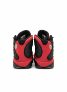 NIKE AIR JORDAN 13 RETRO BRED SNEAKERS NERE ROSSE UOMO PRE OWNED EU 40.5