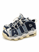 Nike Air More Uptempo 96 Denim 2019 SNEAKERS STREETWEAR ΜΠΛΕ ΑΝΤΡΙΚΟ PRE OWNED EU 42.5
