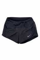 NIKE Pantaloncini da corsa Dri-Fit con logo riflettente Nero UNISEX XS