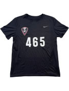 NIKE T SHIRT ATHLETIC GRAPHIC ΜΑΥΡΟ UNISEX PRE OWNED M