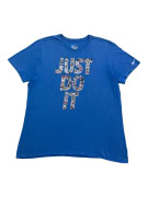 NIKE T-SHIRT CASUAL JUST DO IT ΜΠΛΕ ΑΝΔΡΙΚΟ XL
