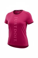 NIKE T-SHIRT DRI-FIT JUST DO IT fucsia da donna S