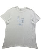 NIKE T-shirt Γαλλία FFF Κόκορας Άσπρο Ανδρικό XL