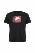 NIKE T SHIRT GRAPHIC BLACK MEN PRE OWNED M
