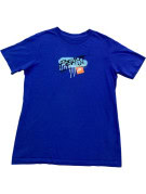 NIKE T SHIRT GRAPHIC ΜΠΛΕ ΑΝΤΡΙΚΟ PRE OWNED S