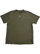 NIKE T-SHIRT ΜΕ ΚΕΝΤΗΜΕΝΟ LOGO ΧΑΚΙ UNISEX S