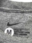 NIKE T SHIRT MINIMAL GRIGIO UOMO PRE OWNED M