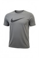 NIKE T SHIRT MINIMAL GRIGIO UOMO PRE OWNED M