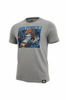 NIKE T-SHIRT "AIR FORCE 1" GRAPHIC GREY MEN'S S