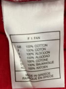 NIKE T-SHIRT VINTAGE WITH SMALL LOGO RED MEN'S L