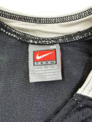 NIKE TEAM FOOTBALL JERSEY SPORTSWEAR BLACK MENS PRE OWNED M