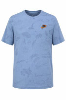 NIKE T SHIRT GRAPHIC LIGHT BLUE UOMO PRE OWNED M