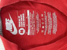 NIKE TEE MINIMAL RED MEN PRE OWNED M