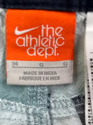 NIKE THE ATHLETIC DEPT. ΚΑΡΟ ΒΕΡΜΟΥΔΑ LOGO ΜΠΛΕ/ΓΚΡΙ UNISEX XL