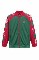 NIKE TRACK JACKET ATHLETIC ΠΡΑΣΙΝΟ ΚΟΚΚΙΝΟ ΑΝΤΡΙΚΟ PRE OWNED XL