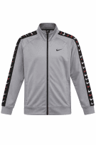 NIKE TRACK JACKET SPORTY ΓΚΡΙ ΑΝΤΡΙΚΟ PRE OWNED 2XL