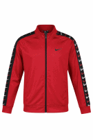 NIKE TRACK JACKET STREETWEAR ΚΟΚΚΙΝΟ ΑΝΤΡΙΚΟ PRE OWNED L