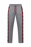 NIKE TRACK PANTS STREETWEAR GREY MEN PRE OWNED L
