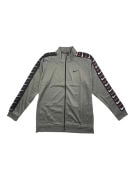 NIKE ΖΑΚΕΤΑ TRACK JACKET LOGO TAPE ΓΚΡΙ ΑΝΔΡΙΚΟ 4XL