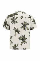NO BOUNDARIES ΠΟΥΚΑΜΙΣΟ TROPICAL PRINT OFF WHITE ΑΝΔΡΙΚΟ PRE OWNED XXL