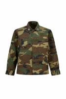 1980s VINTAGE FIELD JACKET UTILITY CAMOUFLAGE UNISEX PRE OWNED S