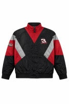 NO FEAR RACING JACKET RETRO ΜΑΥΡΟ ΚΟΚΚΙΝΟ ΑΝΤΡΙΚΟ PRE OWNED